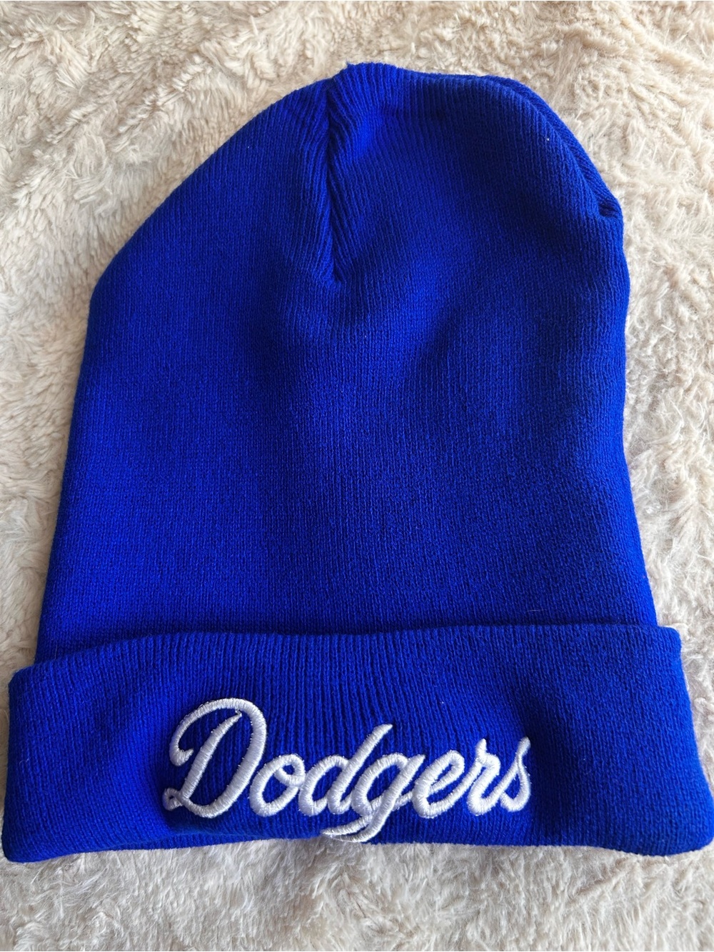 Dodgers Cuffed Beanie - Royal Blue